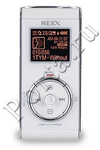MP3-Flash плеер Nexx NF-510 (fm) 256Mb black c OLED-дисплеем