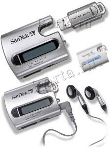 MP3-Flash плеер SANDISK Cruzer Micro MP3 Companion 512Mb