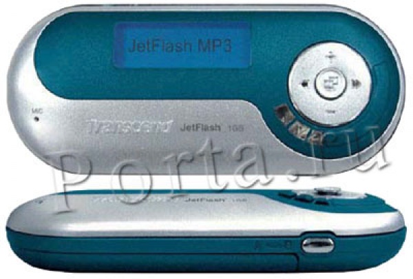 MP3-Flash плеер Transcend 512Mb MP3 JetFlash Drive USB2.0 (fm)